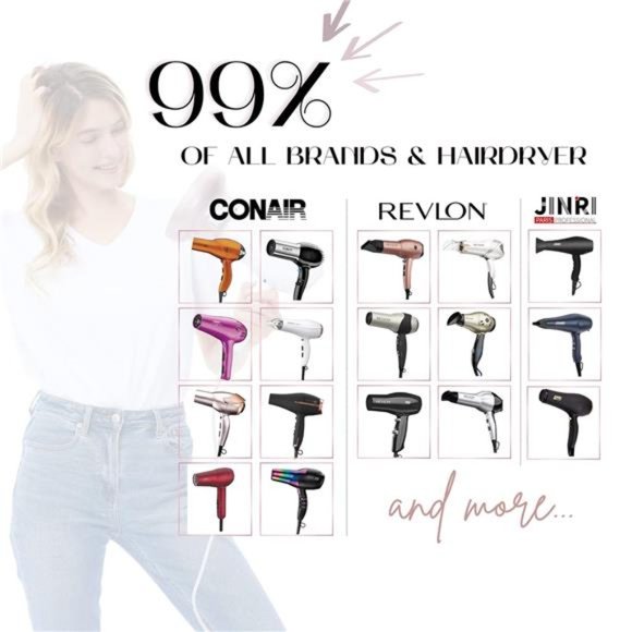 Universal Hair Diffuser “Super Sturdy” 1.7 Inch to 2.6 Inch for Natural Curly - Picture 3 of 7